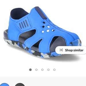 Wonder Nation Bump Toe Sandal Size 5/6 NWOT Kids Blue Sandals